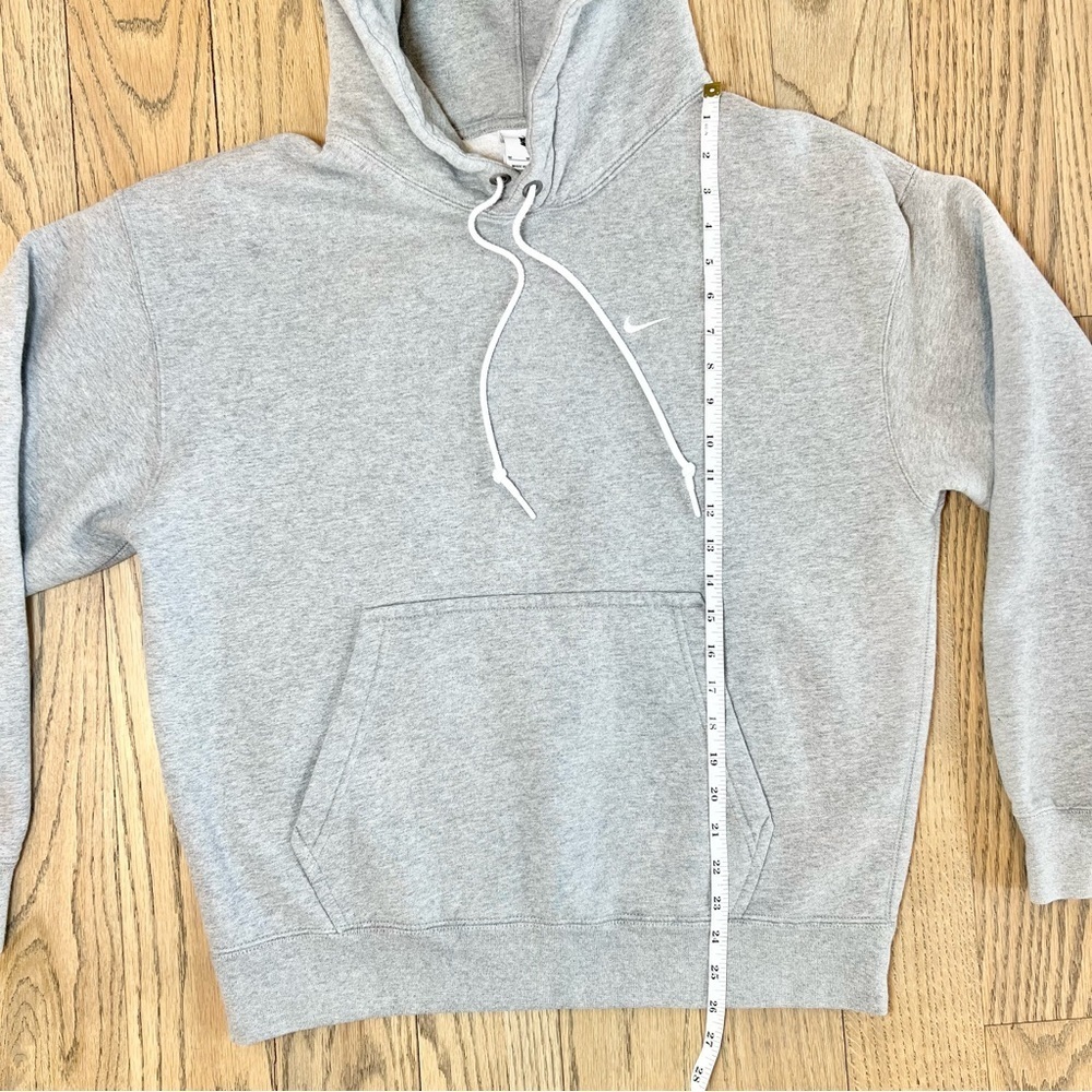 NIKE Men’s Logo Embroidered Cotton Blend Jersey Pullover Hoodie Size Medium - Picture 7 of 10